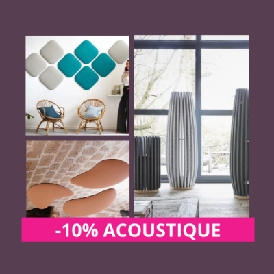 -10% sur les éléments acoustiques