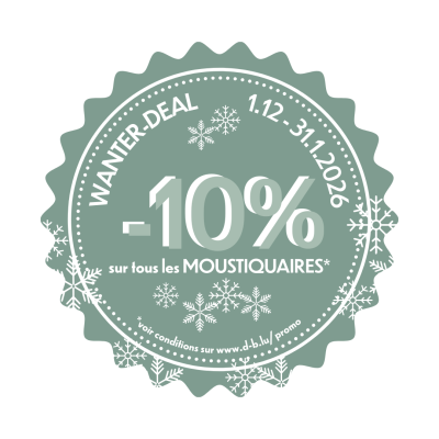 Sticker Promo-Hiver -10% sur Moustiquaires